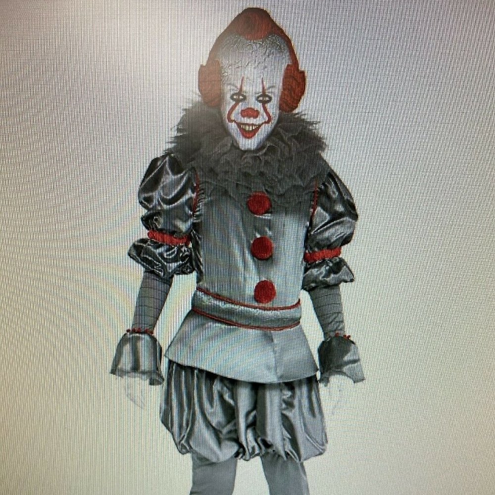 It Chapter Two Tattered Pennywise Costume Adults